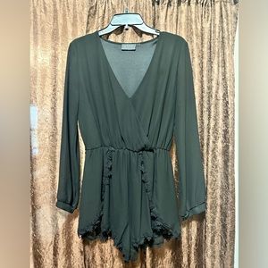 Black Romper Size Small